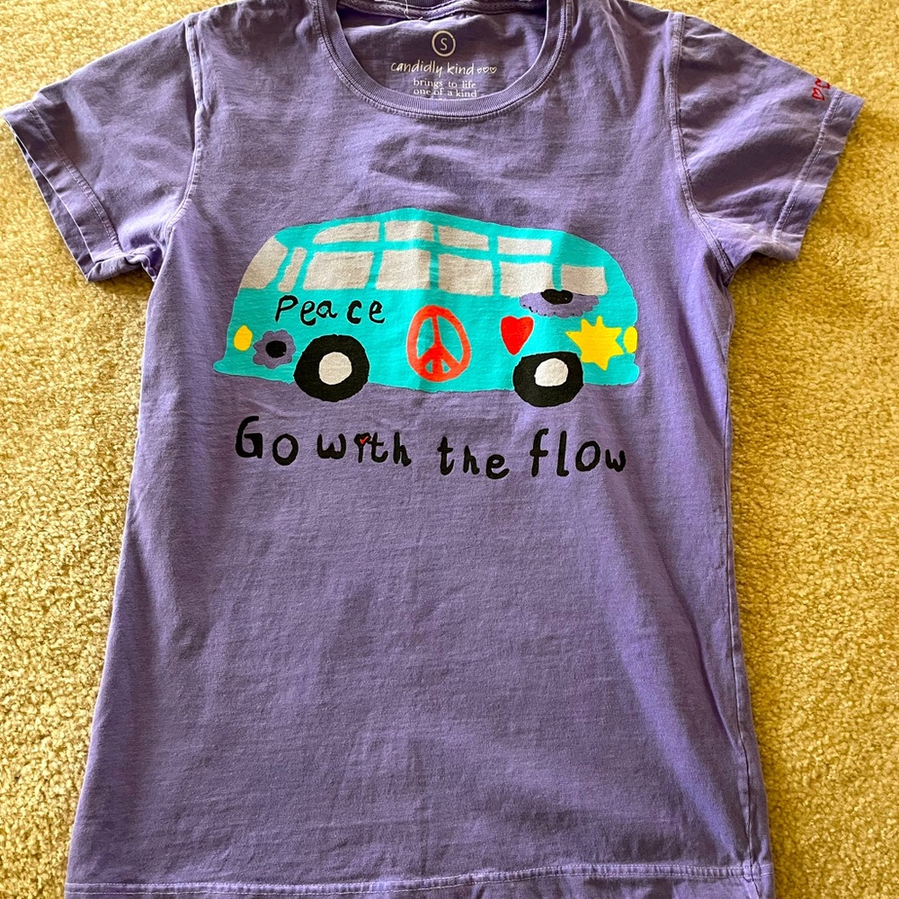 Candidly Kind t-shirt. Size small.